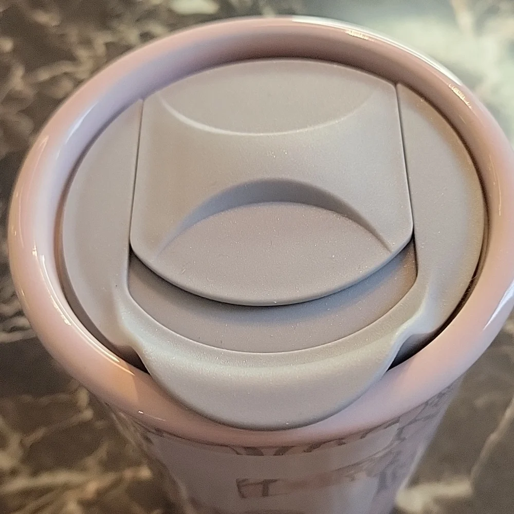 Disney Sleeping Beauty Tumbler & Lid Castle Ceramic travel 5 minutes more drink - Picture 3 of 7